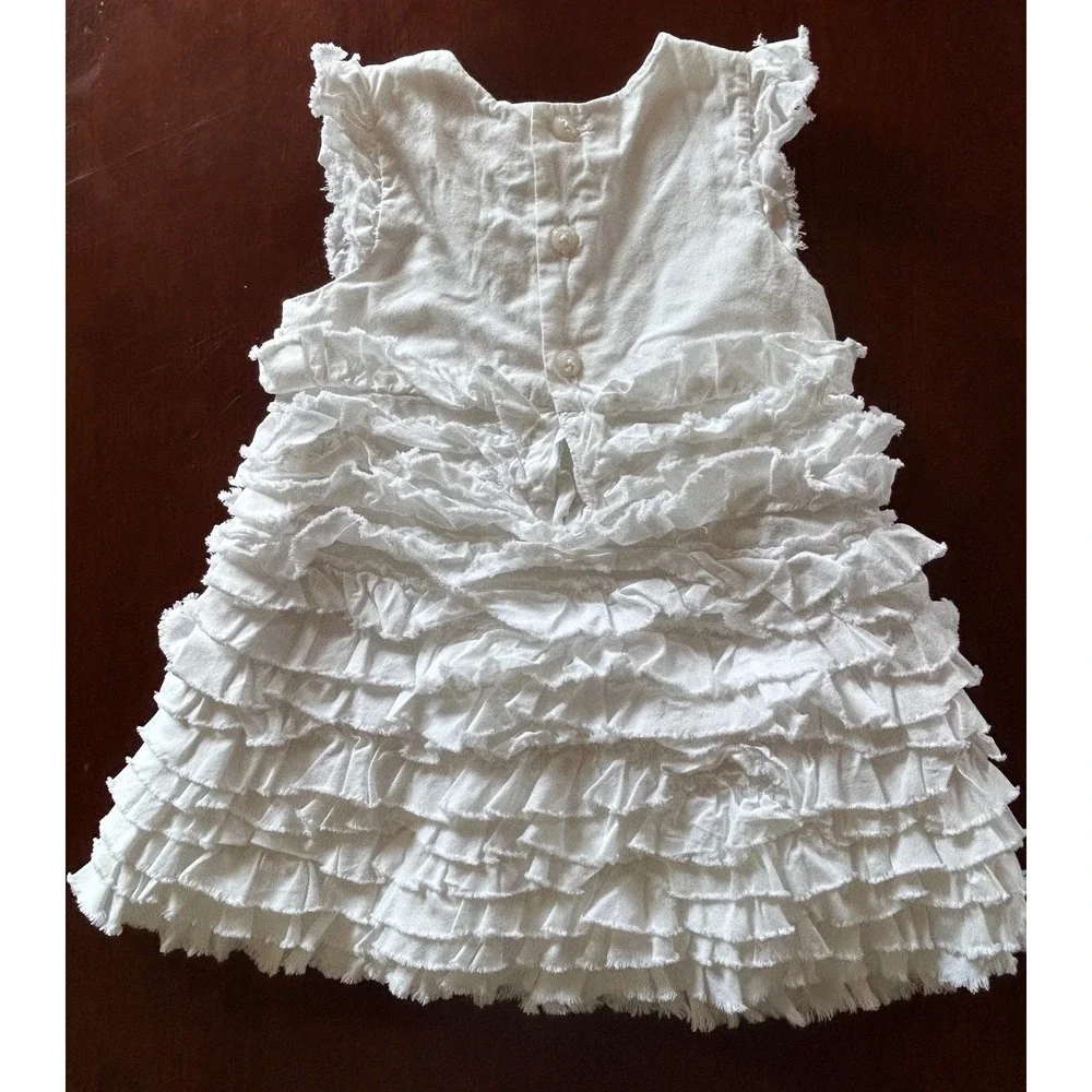 The Children's Place Dress Cotton‎ 6-9M Baby Excellent Cottagecore Coquette